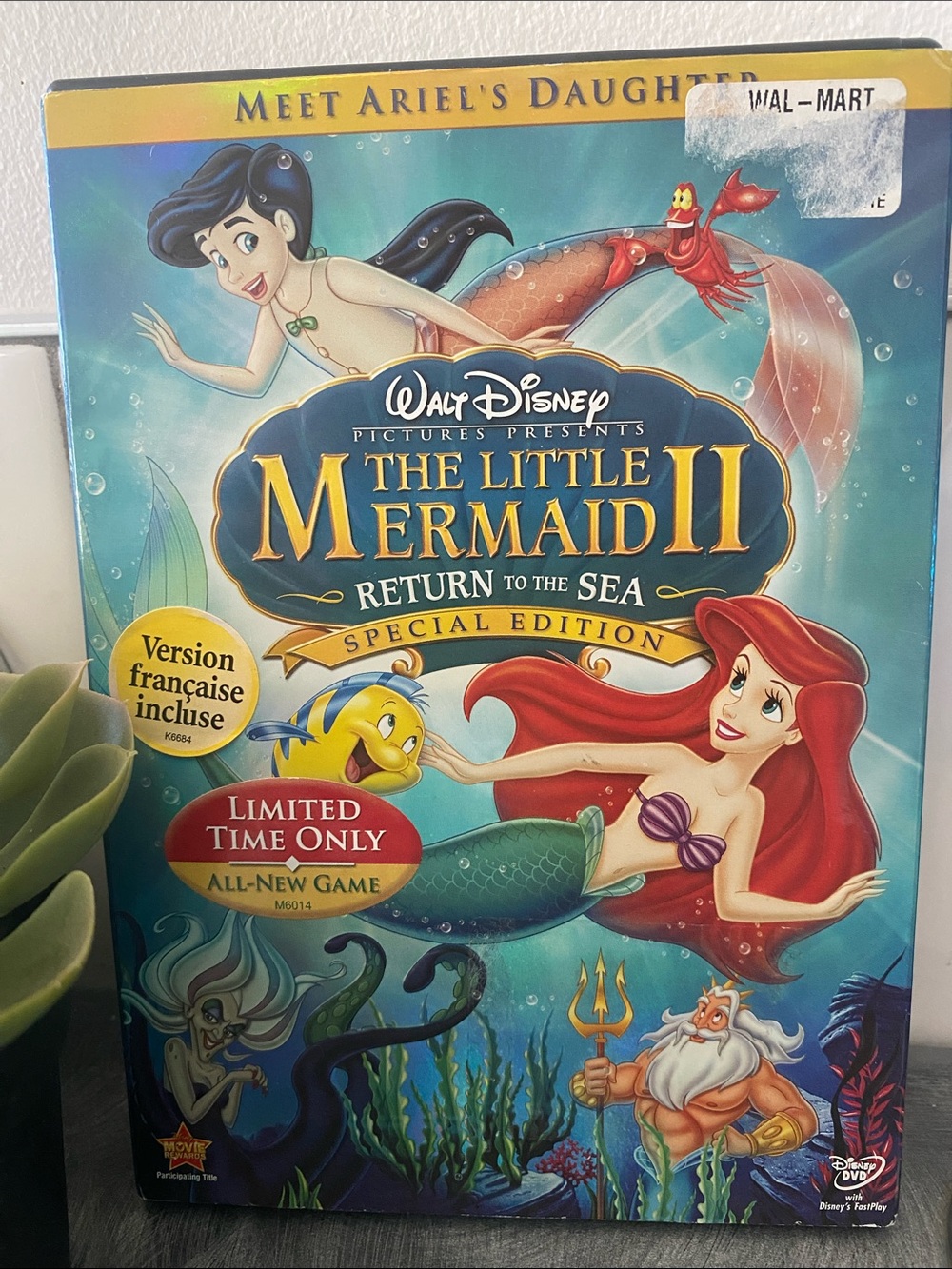 Walt Disney The Little Mermaid II Return to the Sea DVD Movie